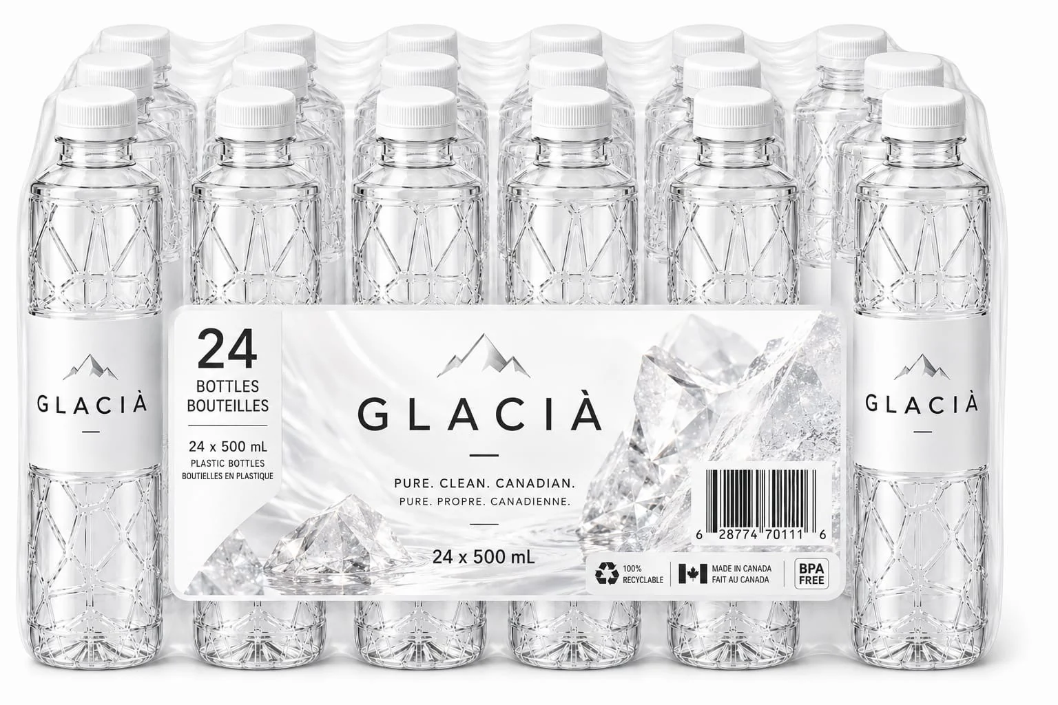Glacià 24 × 500 mL pack